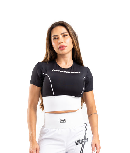 CROPPED BLACK WAVES