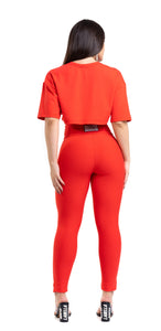 LEGGING RED MUST HAVE