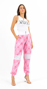 JOGGER GROOVE PINK STAR